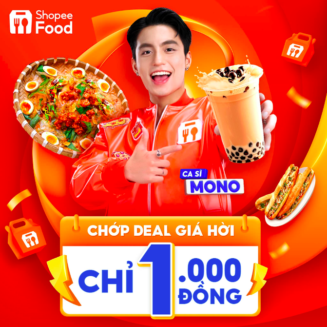 Thứ 5 săn deal chớp nhoáng giá chỉ 1.000 đồng cùng Ngày hội ShopeeFood