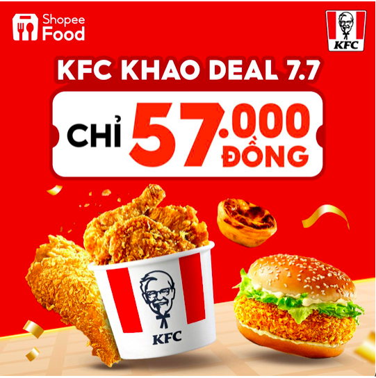 Combo món ngon từ 57.000 đồng “khuấy đảo” ShopeeFood 7.7, lên đơn bạn ơi!