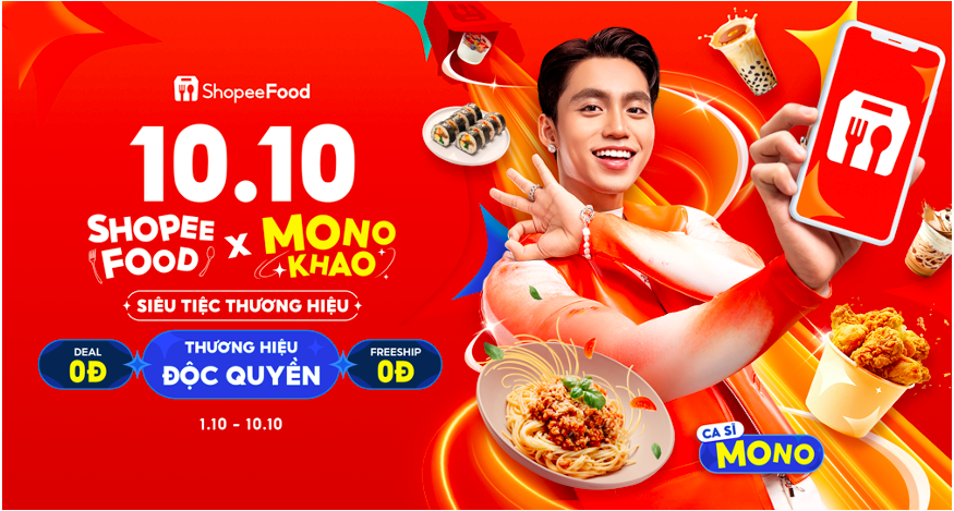 Lễ hội ẩm thực ShopeeFood 10.10 đã sẵn sàng, các “đồng ăn” mọi miền nghe rõ trả lời!